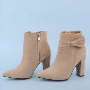 Chunky Heeled Ankle Boots
